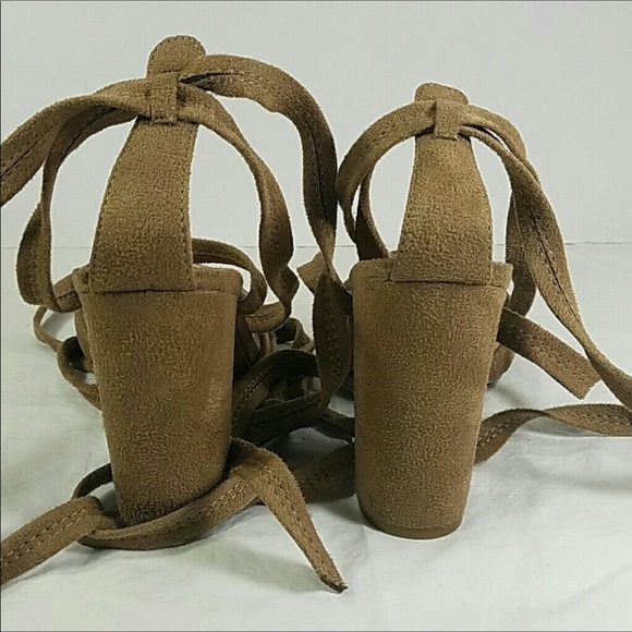 BRASH Gladiator Heel Sandals Size 8.5 - Picture 5 of 6